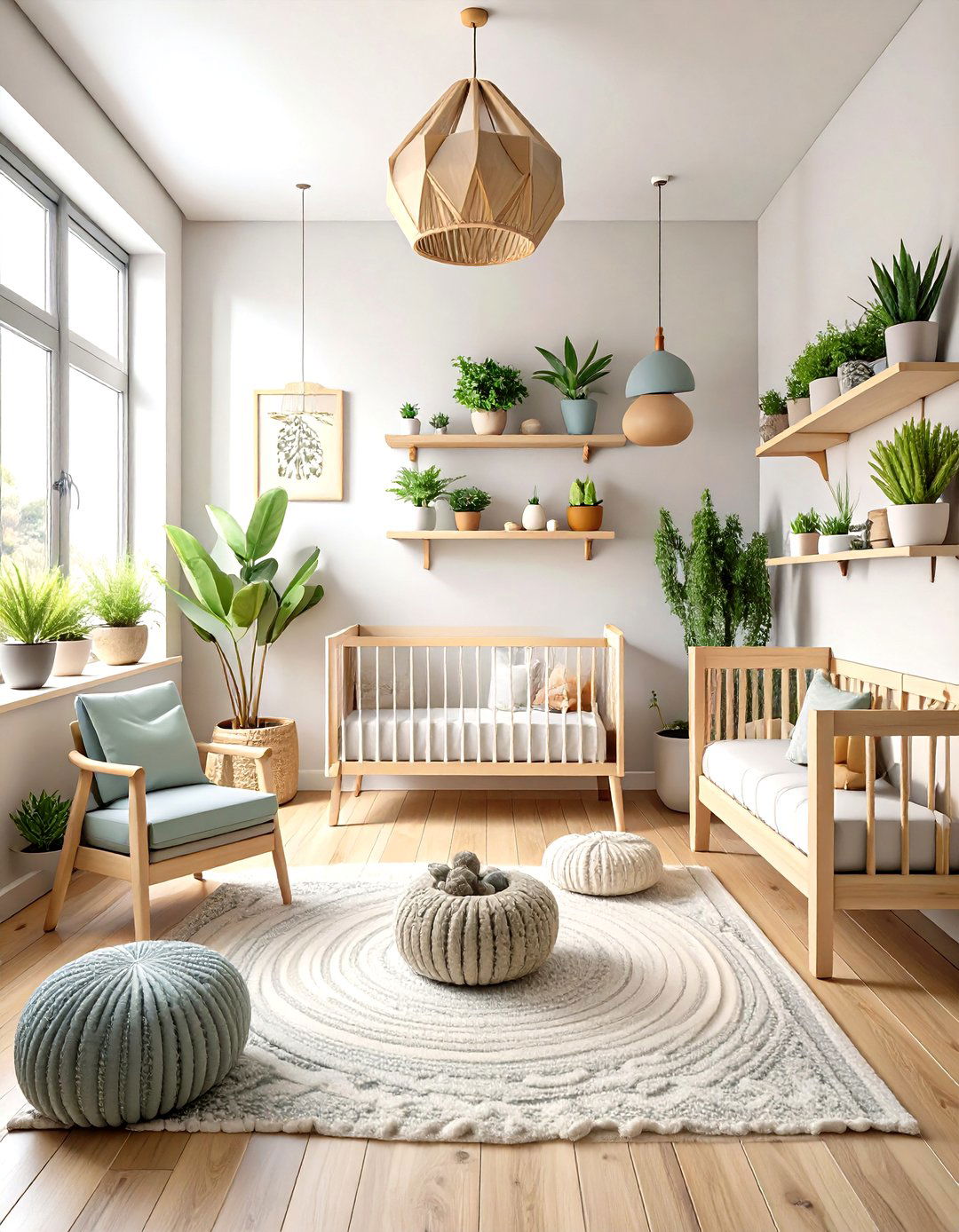 Succulent Garden Nursery with Modern Desert Vibes - 24 Nursery Garden Ideas