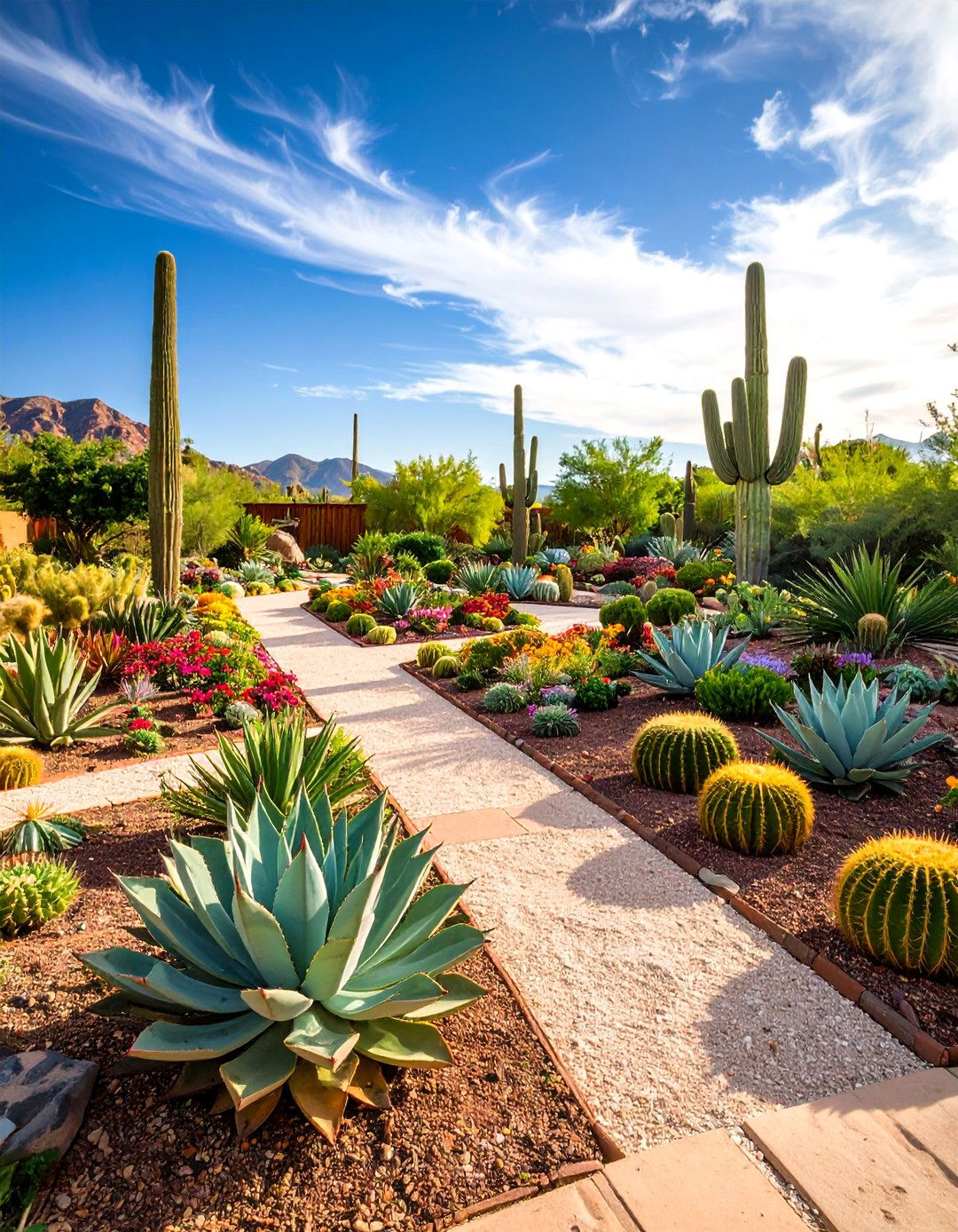 Succulent and Desert Parterre Garden - 24 Parterre Garden Ideas