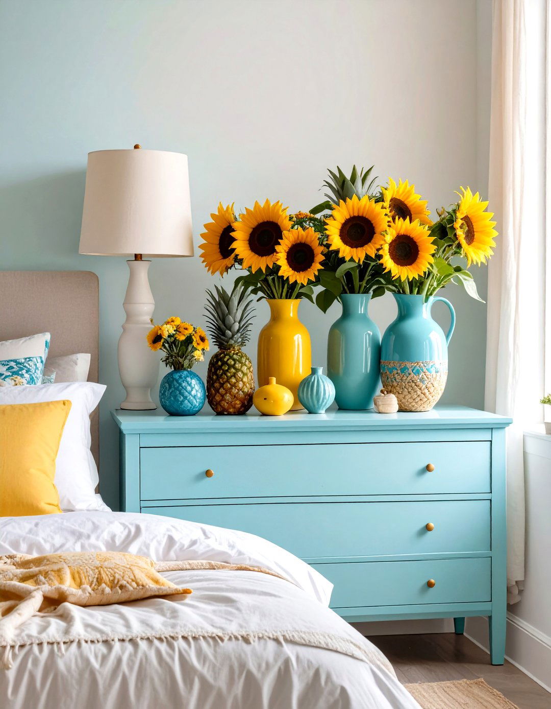 Summer Bright and Airy Celebration - 24 Dresser Decor Ideas