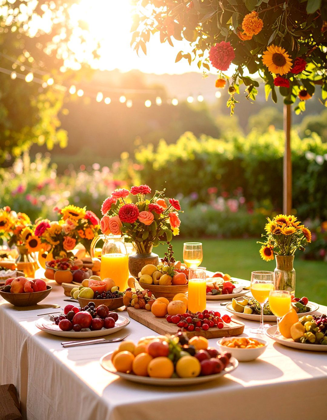 Summer Garden Abundance Wedding - 24 Garden Wedding Ideas