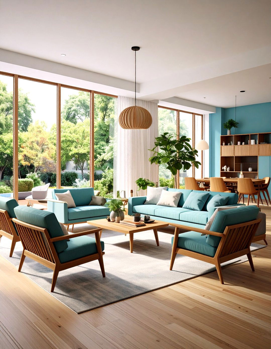 Sunken Lounge Conversation Area - 24 Living Room Nook Ideas