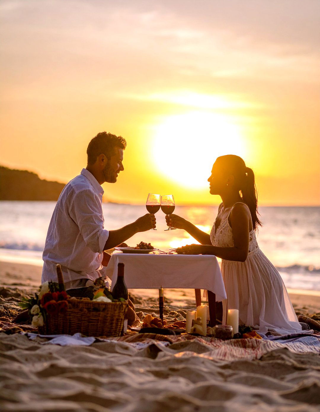 Sunset Beach Proposal - 24 Wedding Proposal Ideas