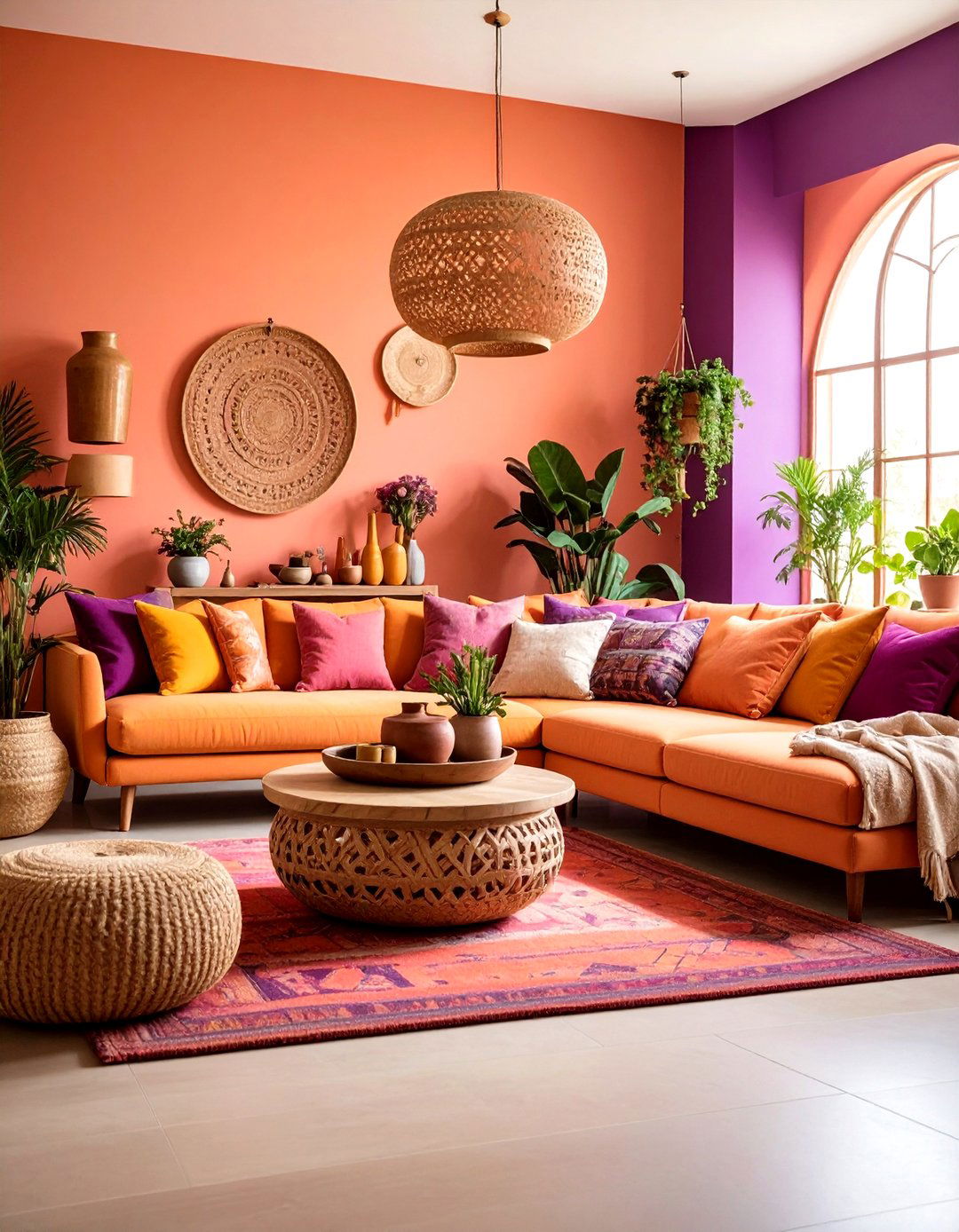 Sunset Color Living Room - 24 Southwest Living Room Ideas
