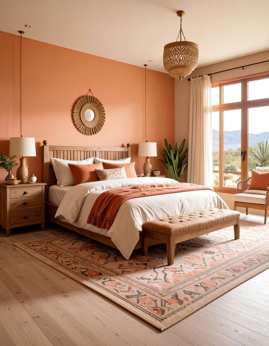 Sunset Western Bedroom Romance - 24 Western Decor Ideas