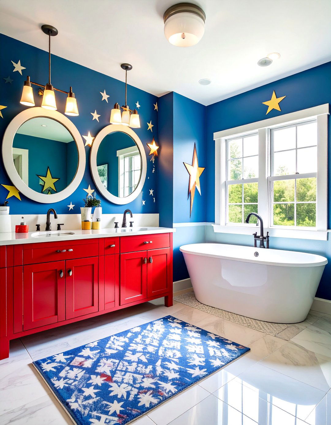 Superhero Command Center Boys Bathroom - 24 Boy Bathroom Ideas