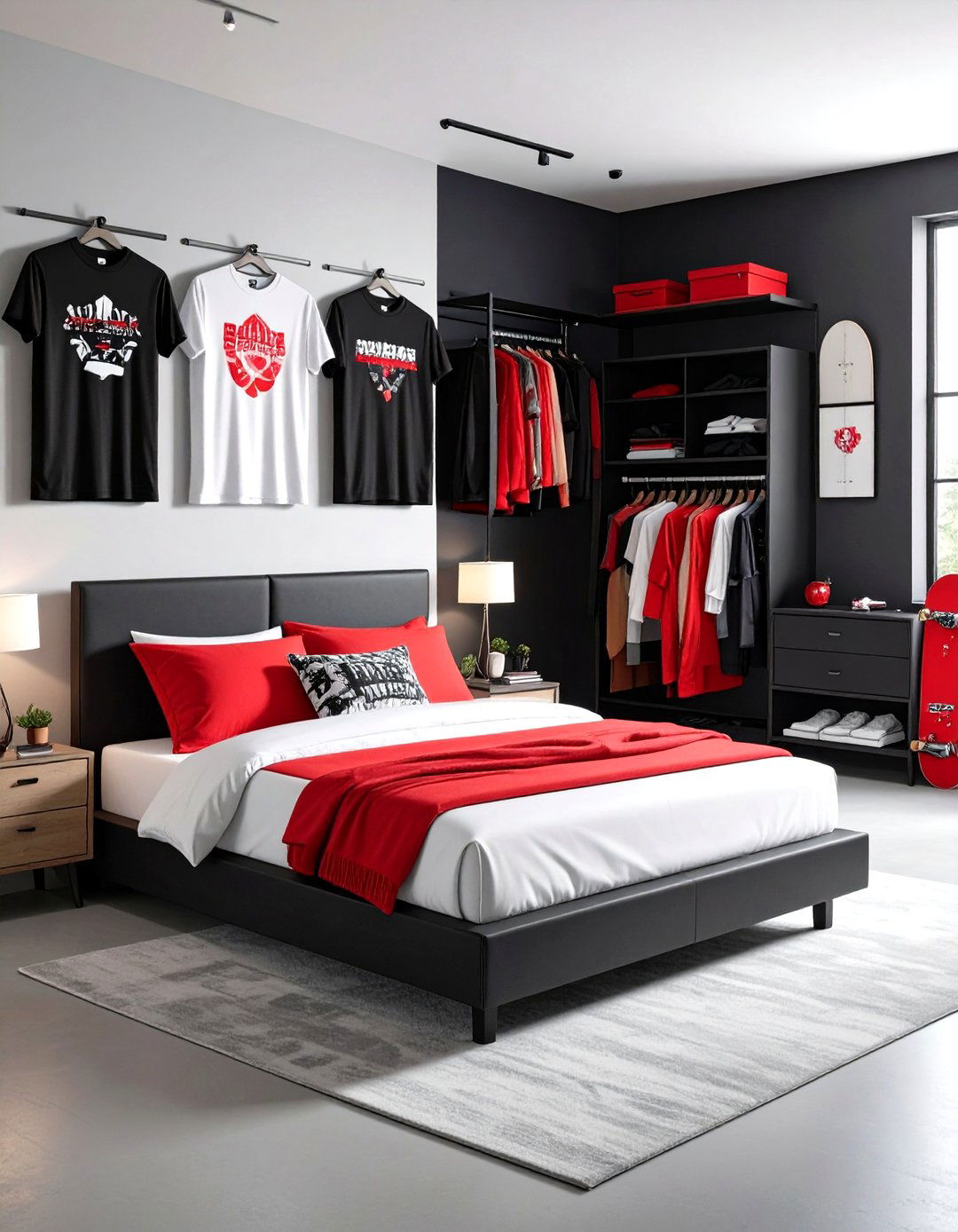 Supreme Brand Showcase Room - 24 Hypebeast Room Decor Ideas