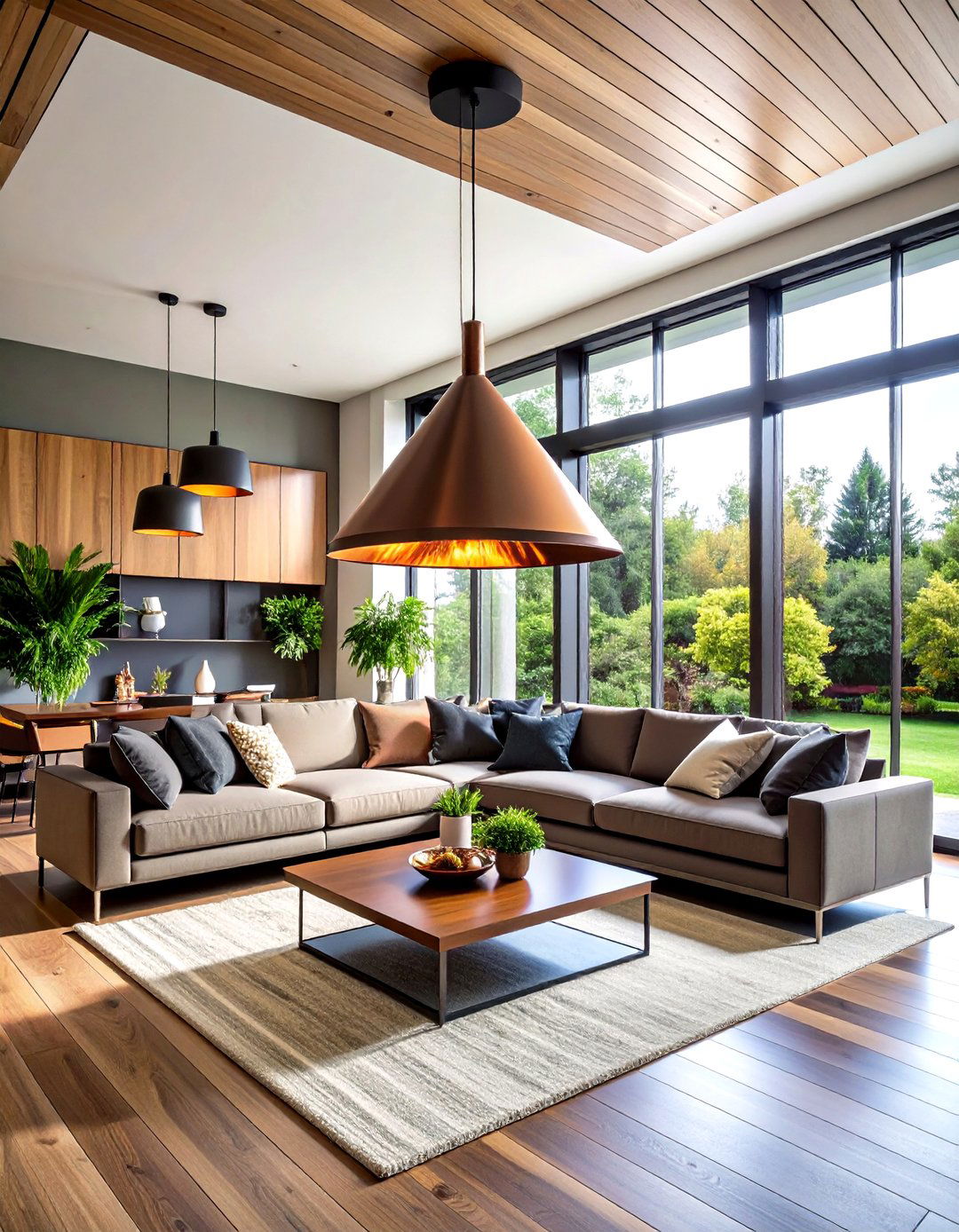 Suspended Gyrofocus Hanging Fireplace - 24 Mid-century Modern Fireplace Ideas