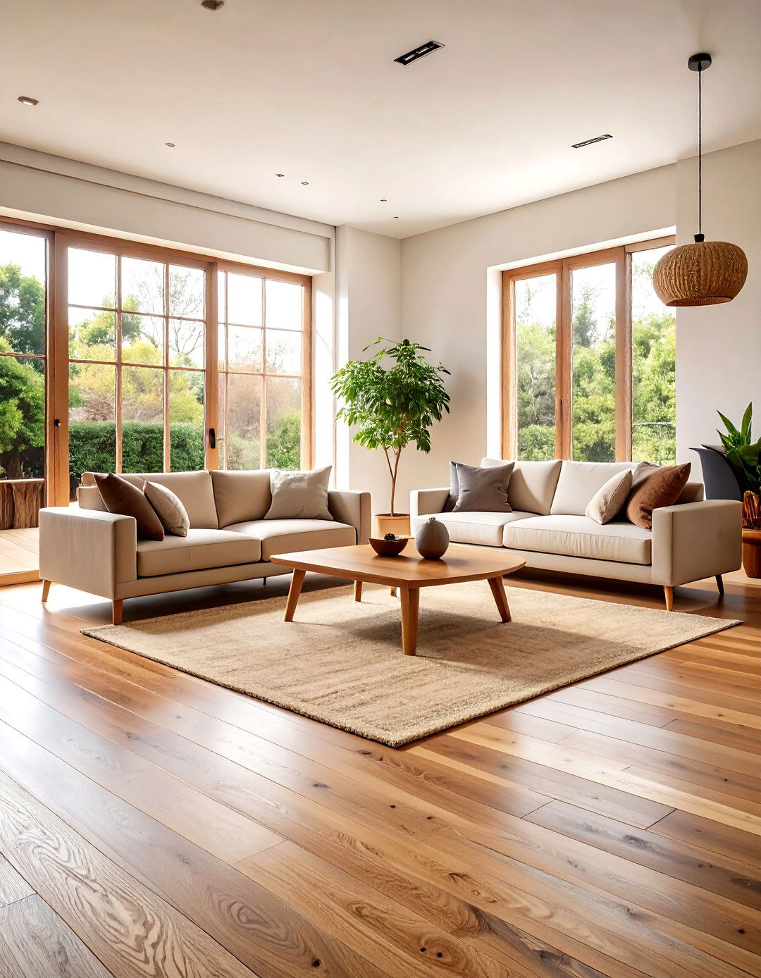 Sustainable Cork Flooring Innovation - 24 Living Room Flooring Ideas