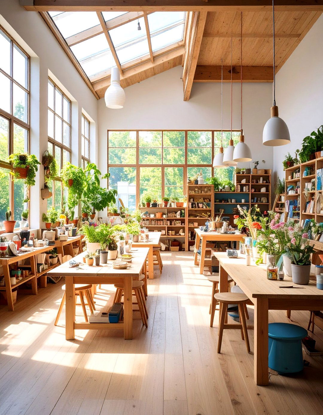 Sustainable Eco Friendly Art Space - 24 Art Room Ideas