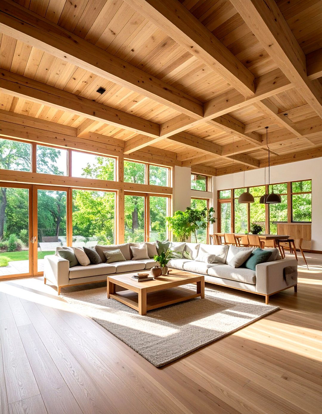 Sustainable Eco Friendly Coffered Materials - 24 Coffered Ceiling Ideas