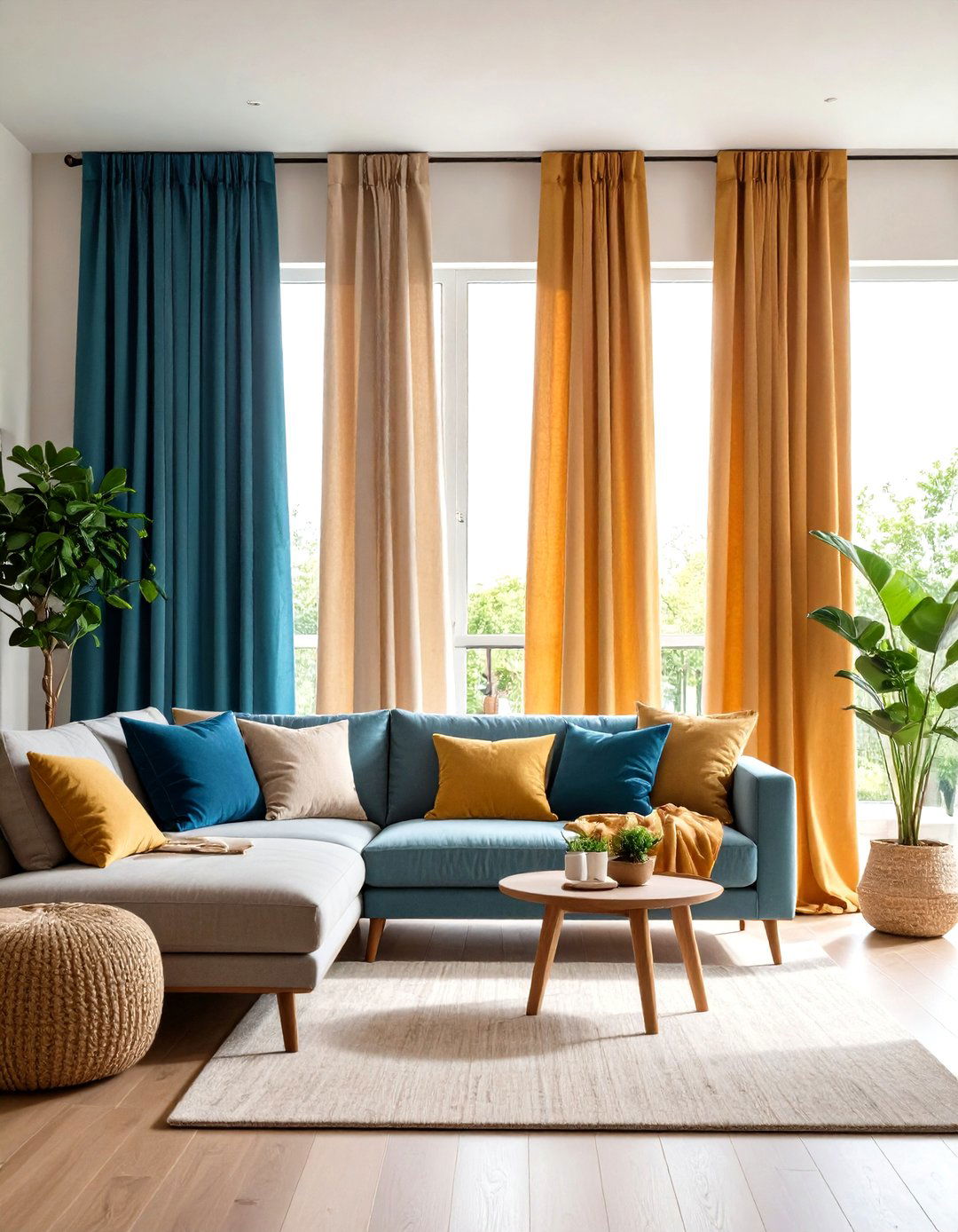 Sustainable Eco Friendly Curtain Materials - 24 Living Room Curtain Ideas