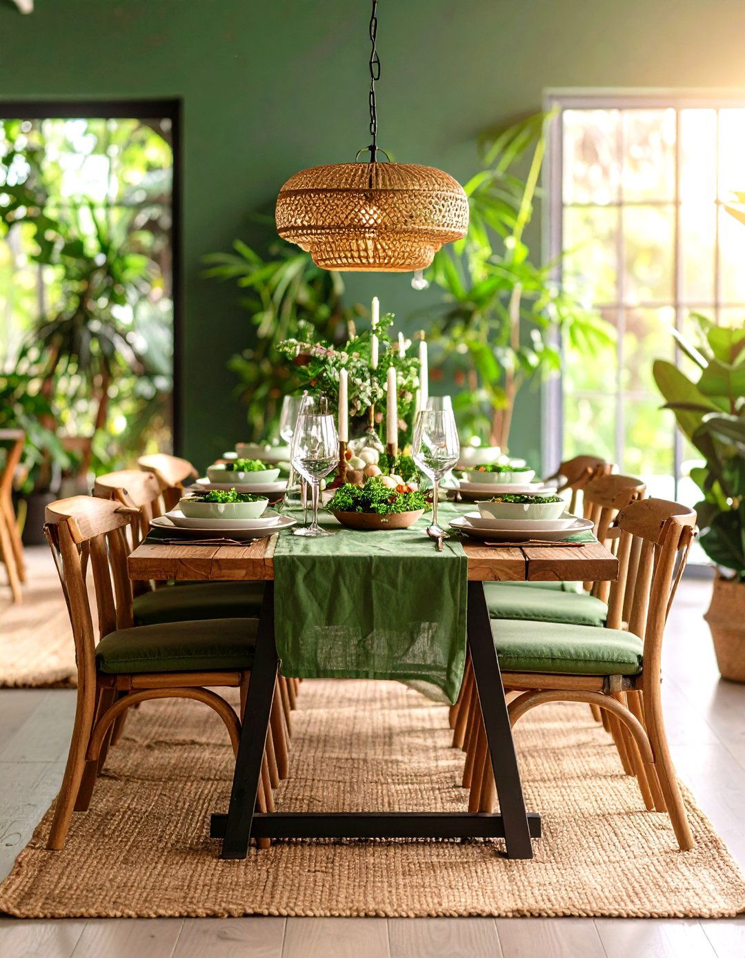 Sustainable Eco Friendly Dining Design - 24 Modern Dining Room Ideas