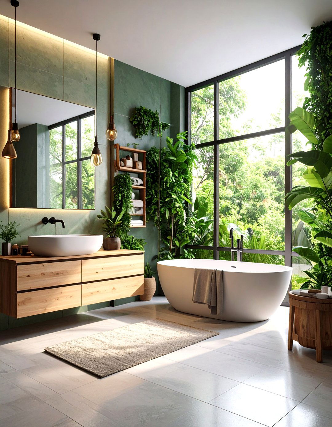 Sustainable Eco Friendly Features - 24 Family Bathroom Ideas