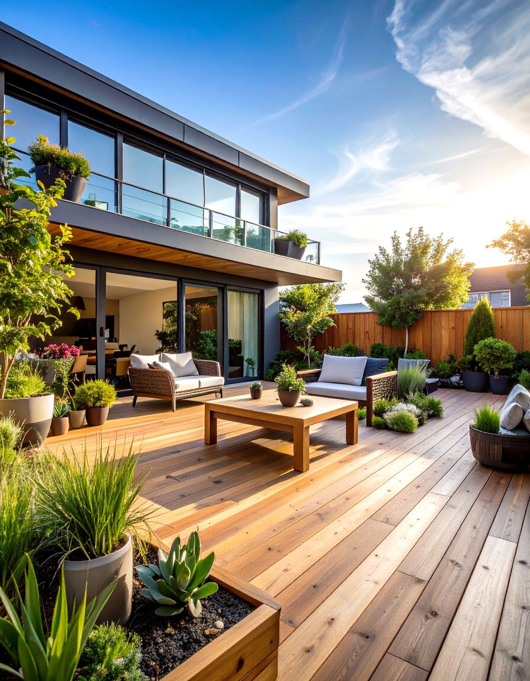 Sustainable Eco Friendly Patio Design - 24 townhouse patio ideas