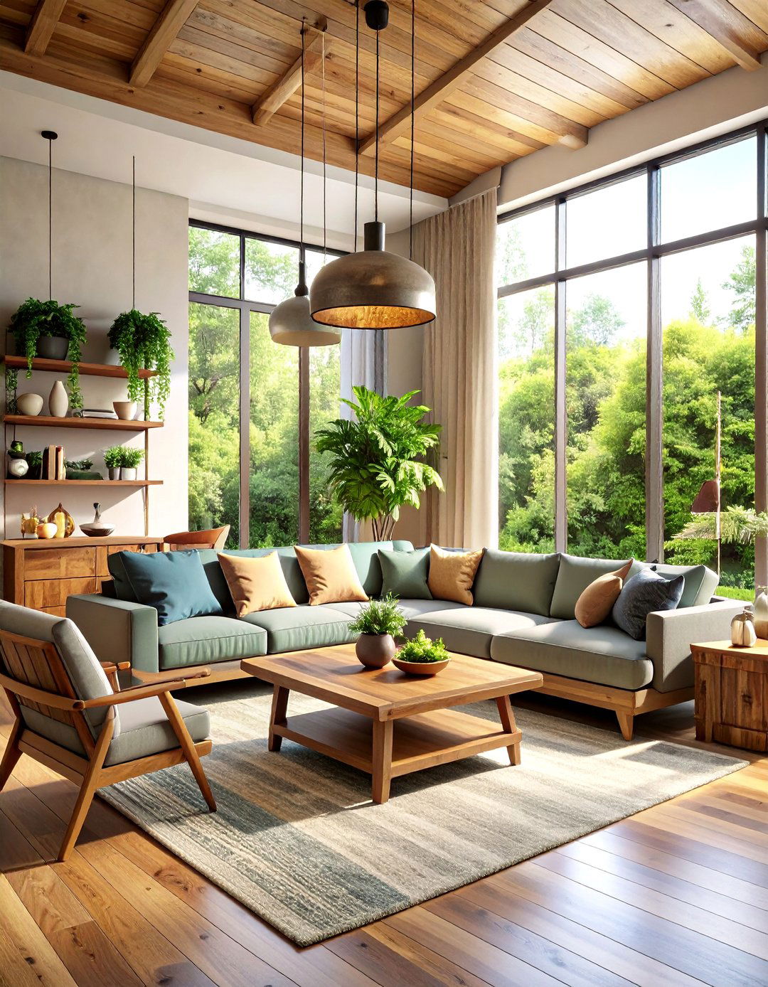 Sustainable Eco Luxe Living - 24 Aesthetic Living Room Ideas