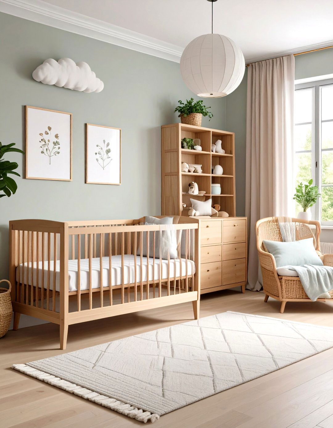Sustainable Material Choices - 24 Minimalist Nursery Ideas