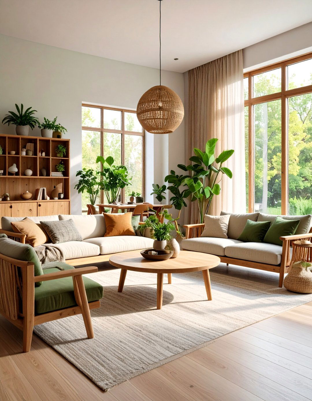 Sustainable Materials Showcase - 24 Large Living Room Ideas