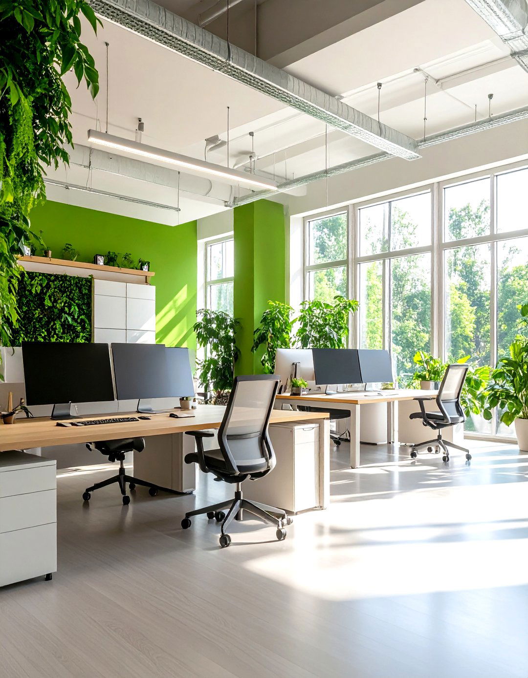 Sustainable Office Wallpaper Options - 24 Office Wallpaper Ideas