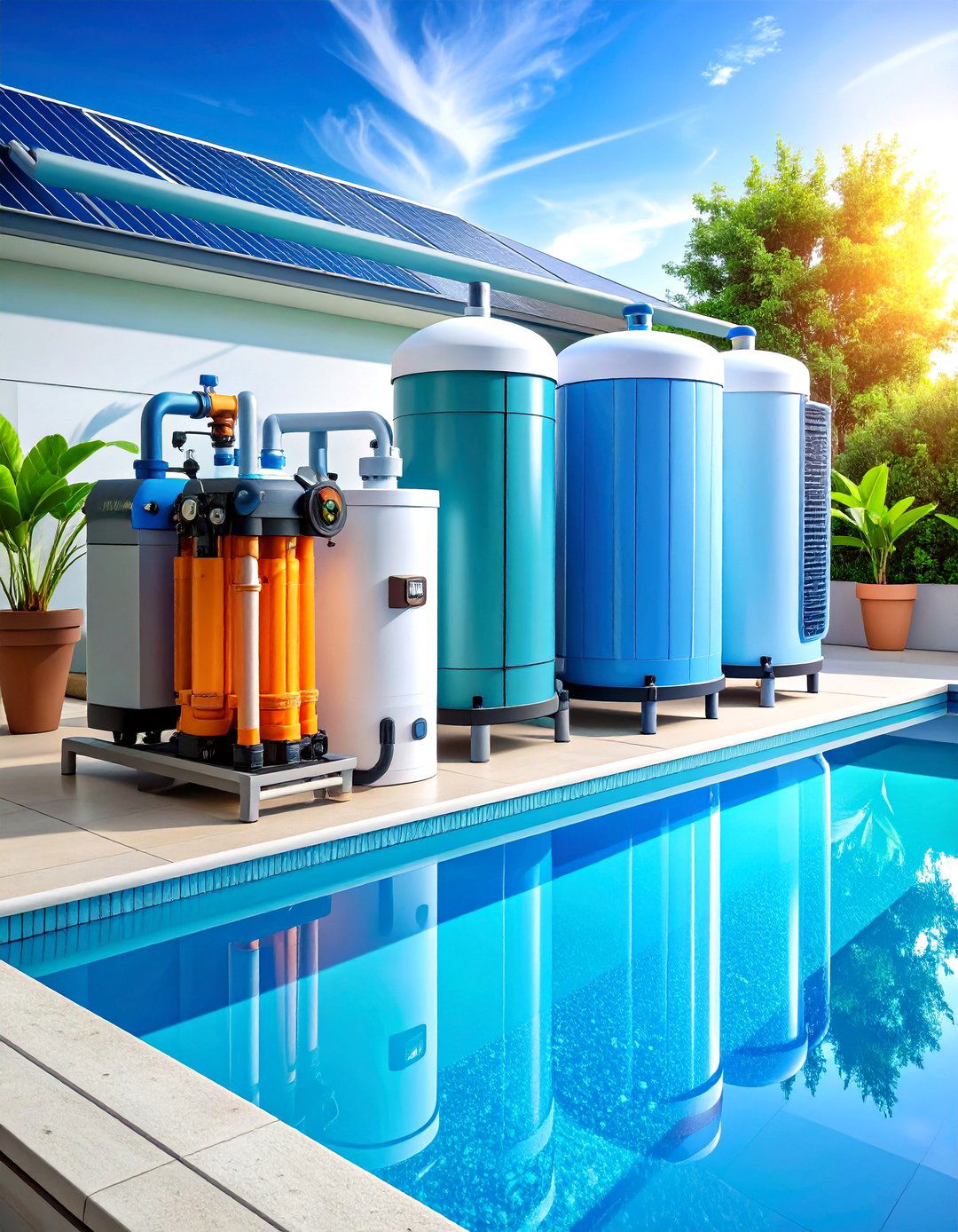Sustainable Pool Filtration - 24 Pool Decor Ideas