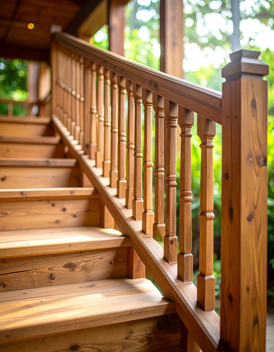 Sustainable Reclaimed Wood Railings - 24 Wood Stair Railing Ideas