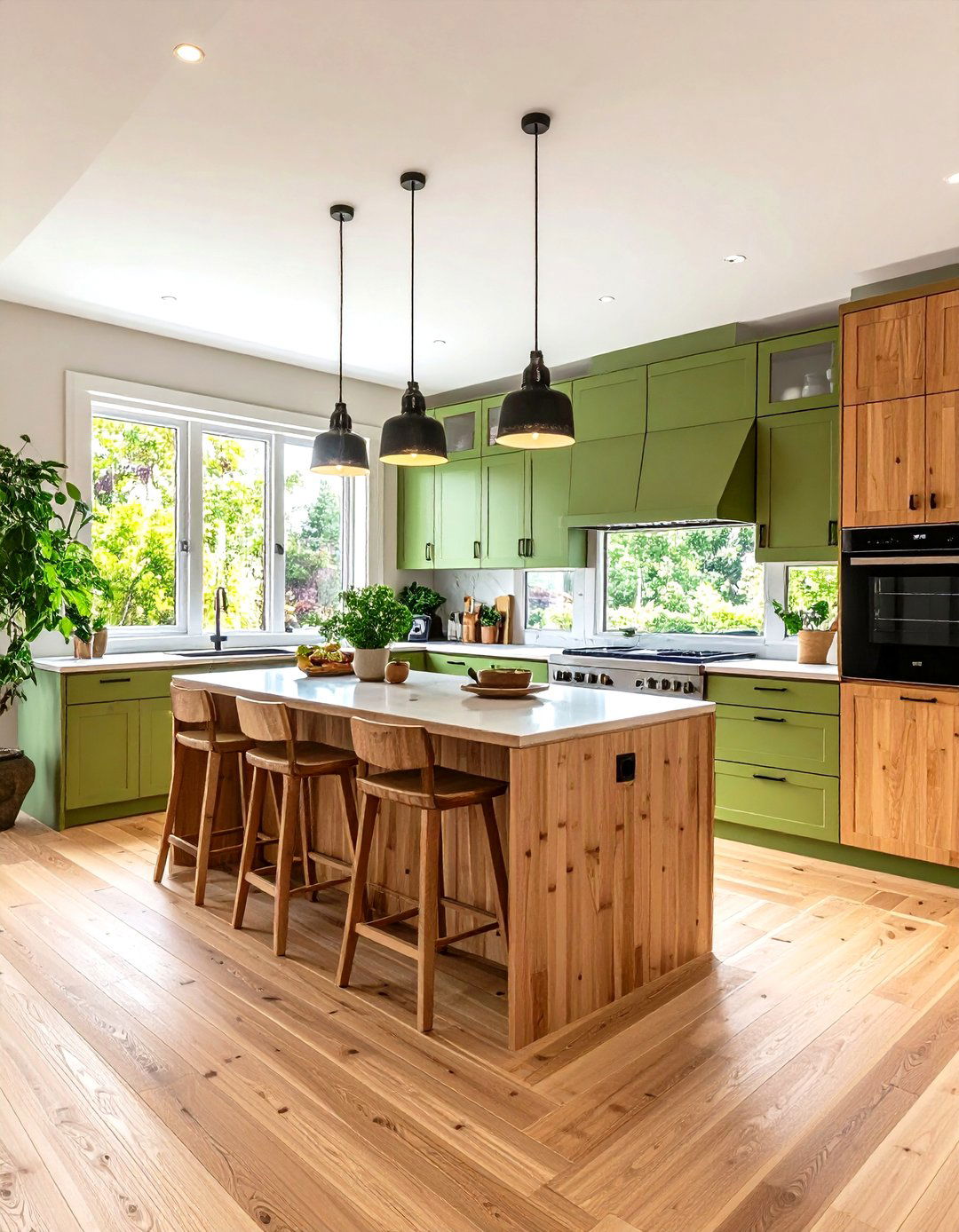 Sustainable Split Level Kitchen Materials - 24 Split Level Kitchen Design Ideas