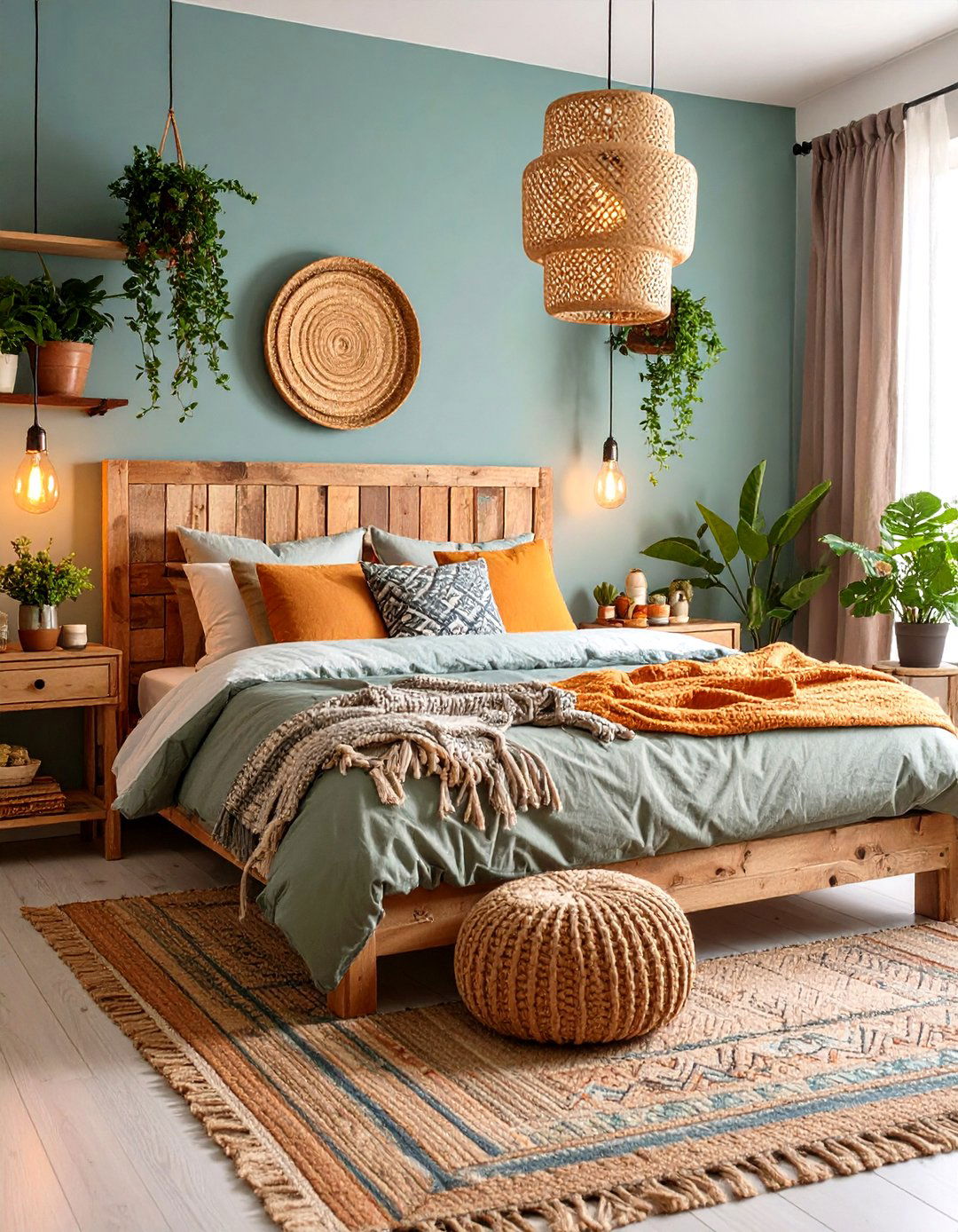 Sustainable Upcycled Hipster Bedroom with Eco Friendly Design - 24 Hipster Bedroom Ideas