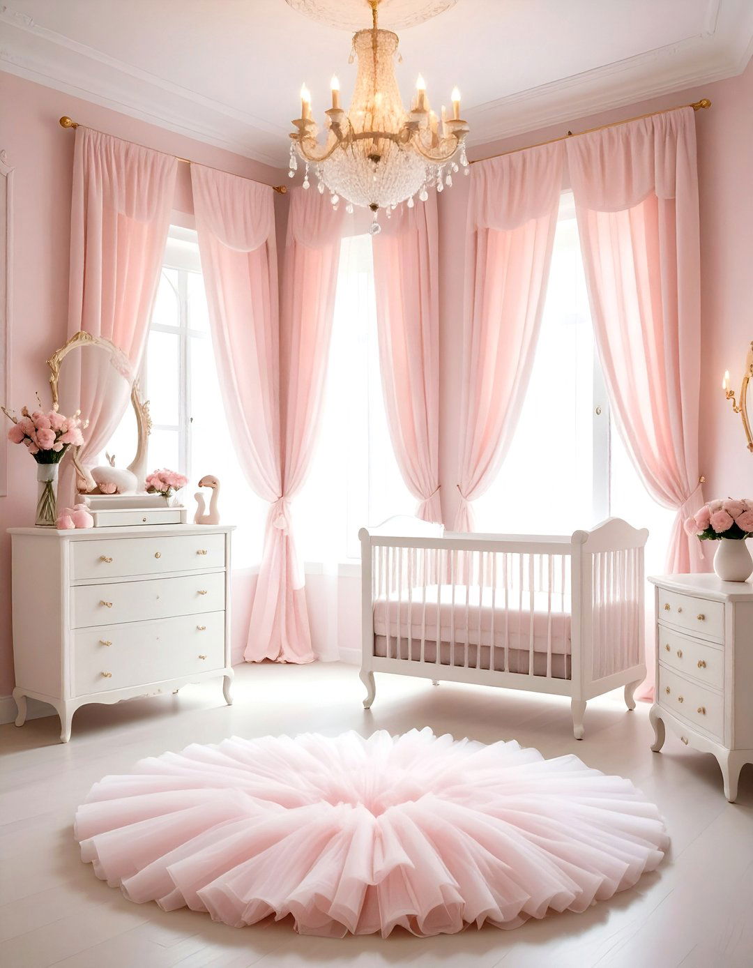 Swan Lake Princess Ballet Nursery - 24 Princess Nursery Ideas
