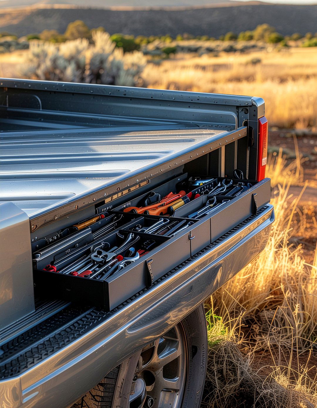 Swing Out Access Boxes - 24 Truck Bed Storage Ideas