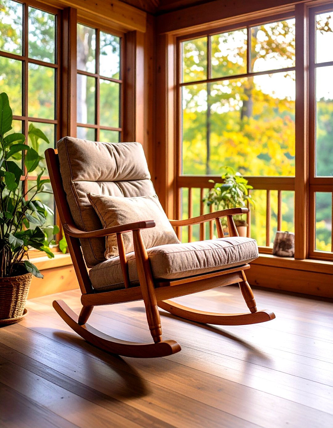 Swivel Rockers for Rhythmic Relaxation - 24 Man Cave Seating Ideas