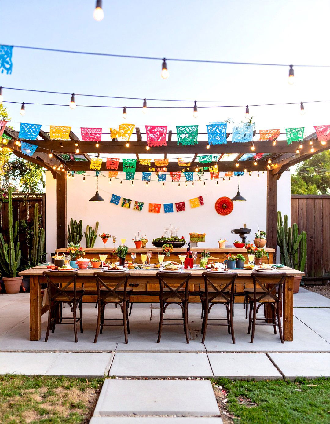 Taco Bar Fiesta Mexican Celebration - 24 Backyard Birthday Party Ideas