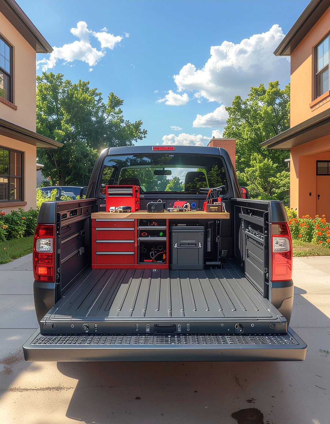 Tailgate Storage Integration - 24 Truck Bed Storage Ideas