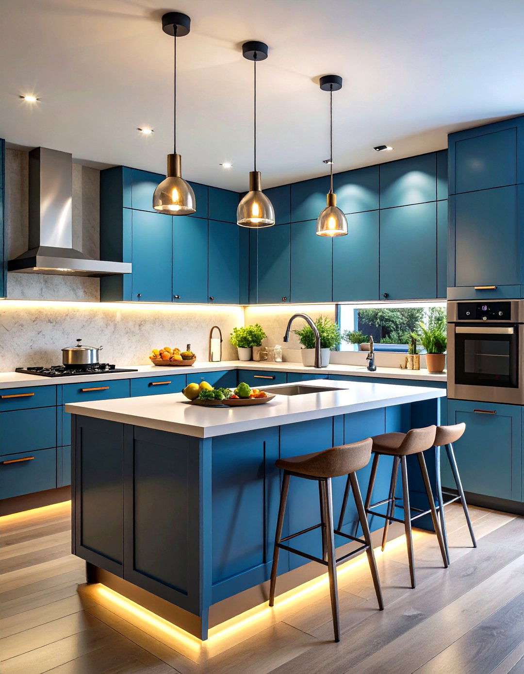 Task Specific Work Zone Lighting - 24 Small Kitchen Lighting Ideas