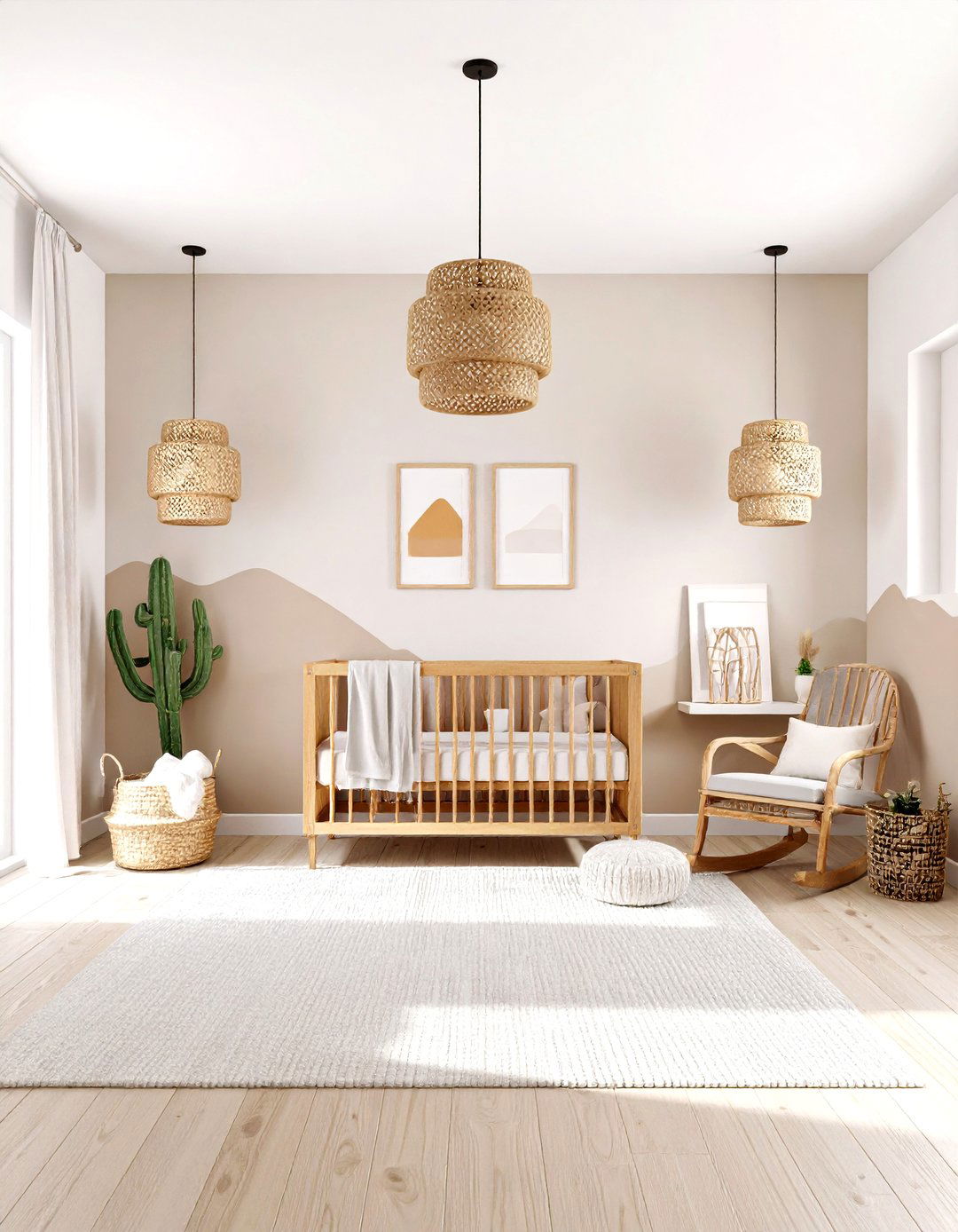Tatooine Desert Oasis - 24 Star Wars Nursery Ideas