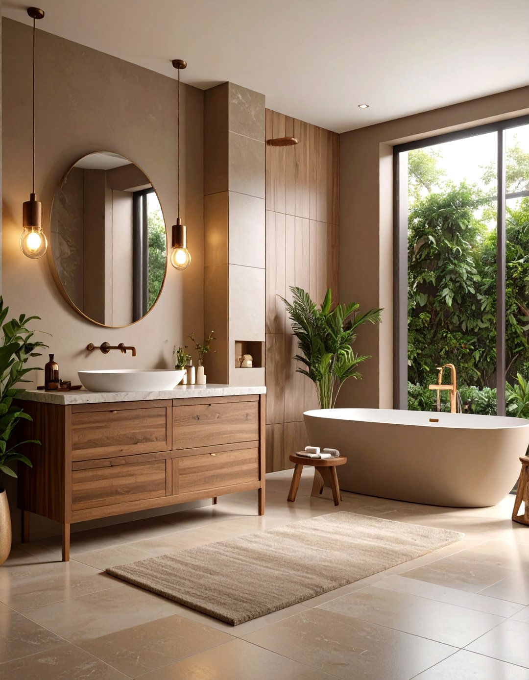 Taupe Bathroom Elegance - 24 Neutral Bathroom Ideas