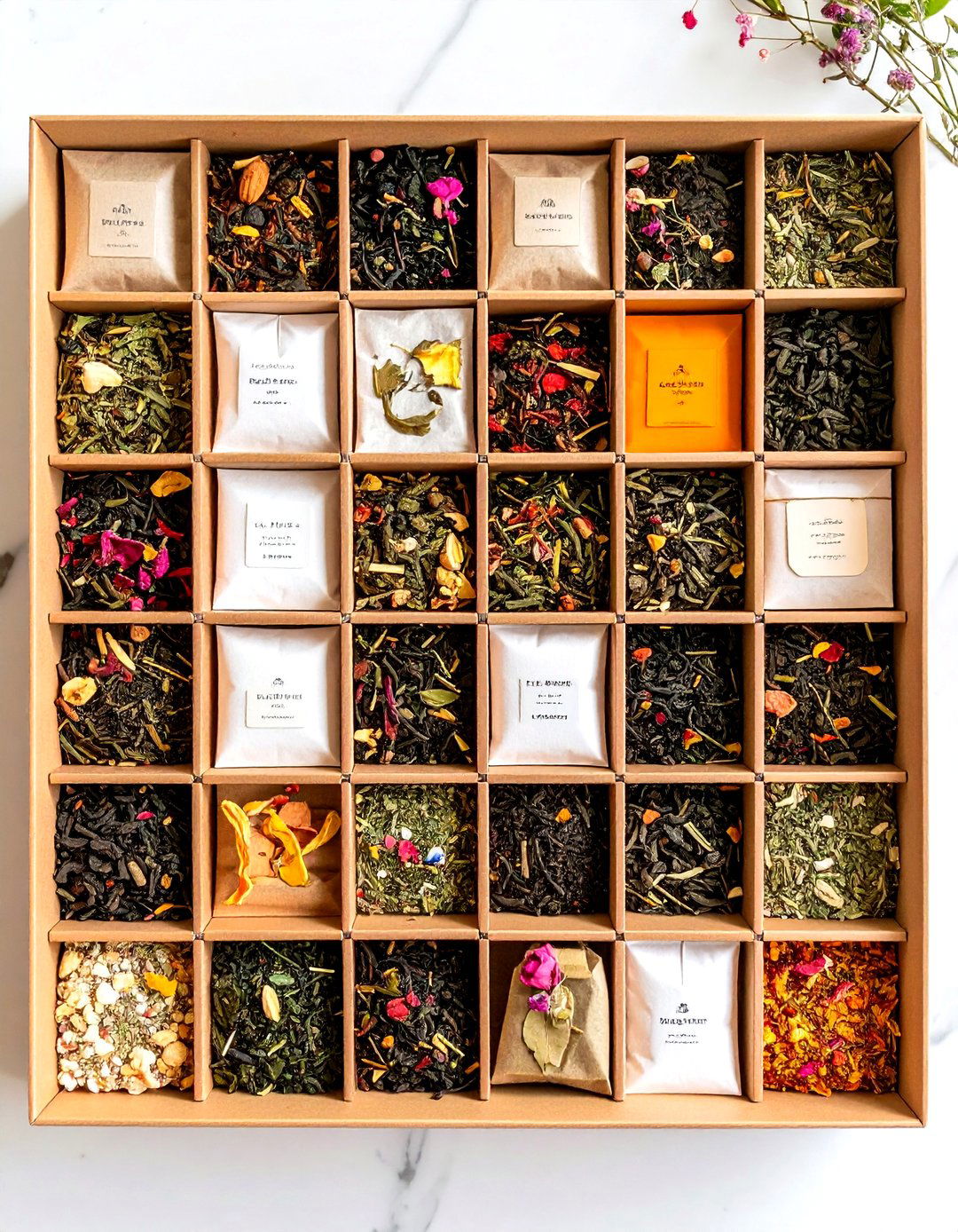 Tea Wedding Favors with Blend Collections - 24 Wedding Favors Ideas