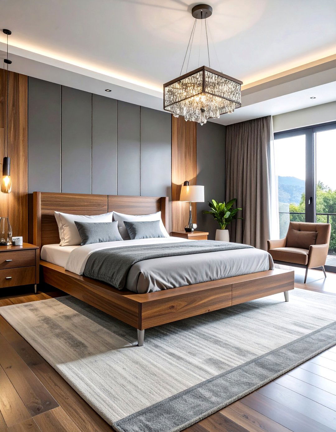 Teak and Chrome Modern Luxury - 24 60s Bedroom Ideas