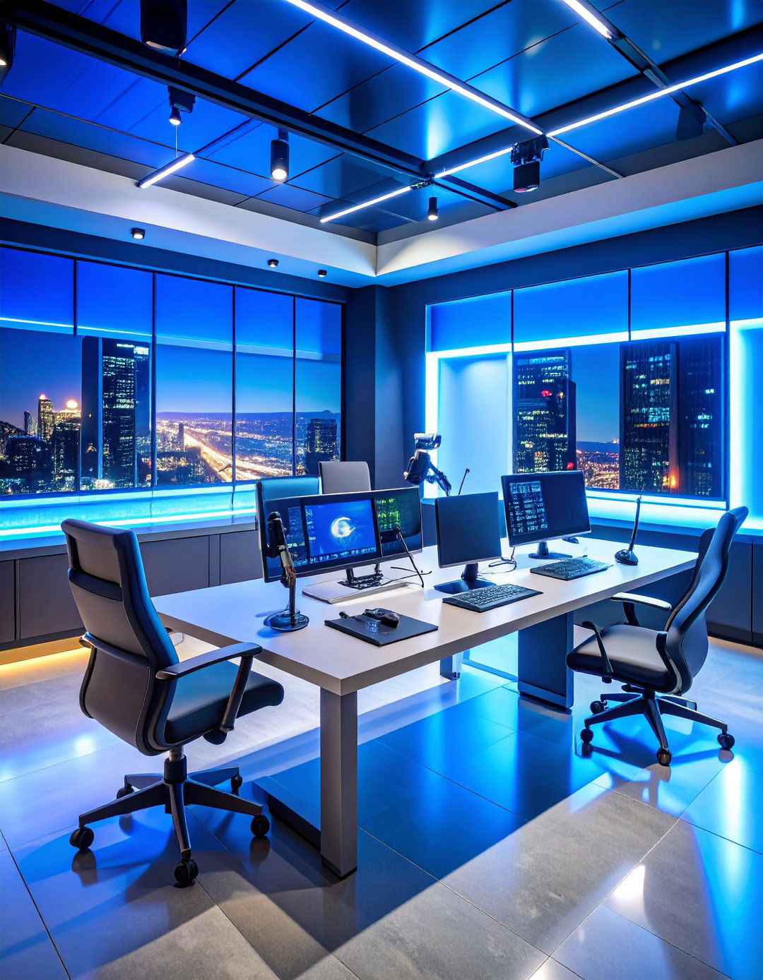 Tech Forward Smart Podcast Studio - 24 Podcast Room Ideas