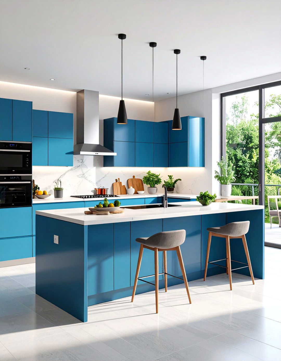 Tech Integrated Features - 24 kitchen island decor ideas