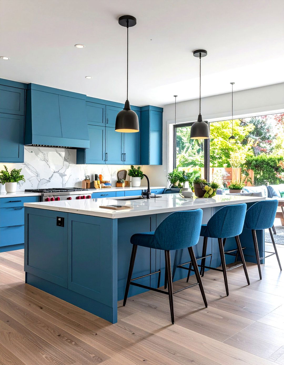 Tech Integrated Smart Seating - 24 Kitchen Island Ideas With Seating