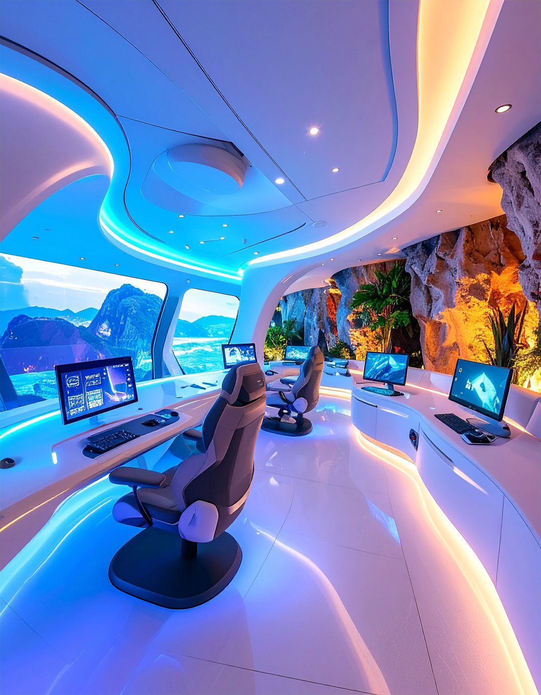 Tech Smart Connected Cave - 24 Man Cave Design Ideas