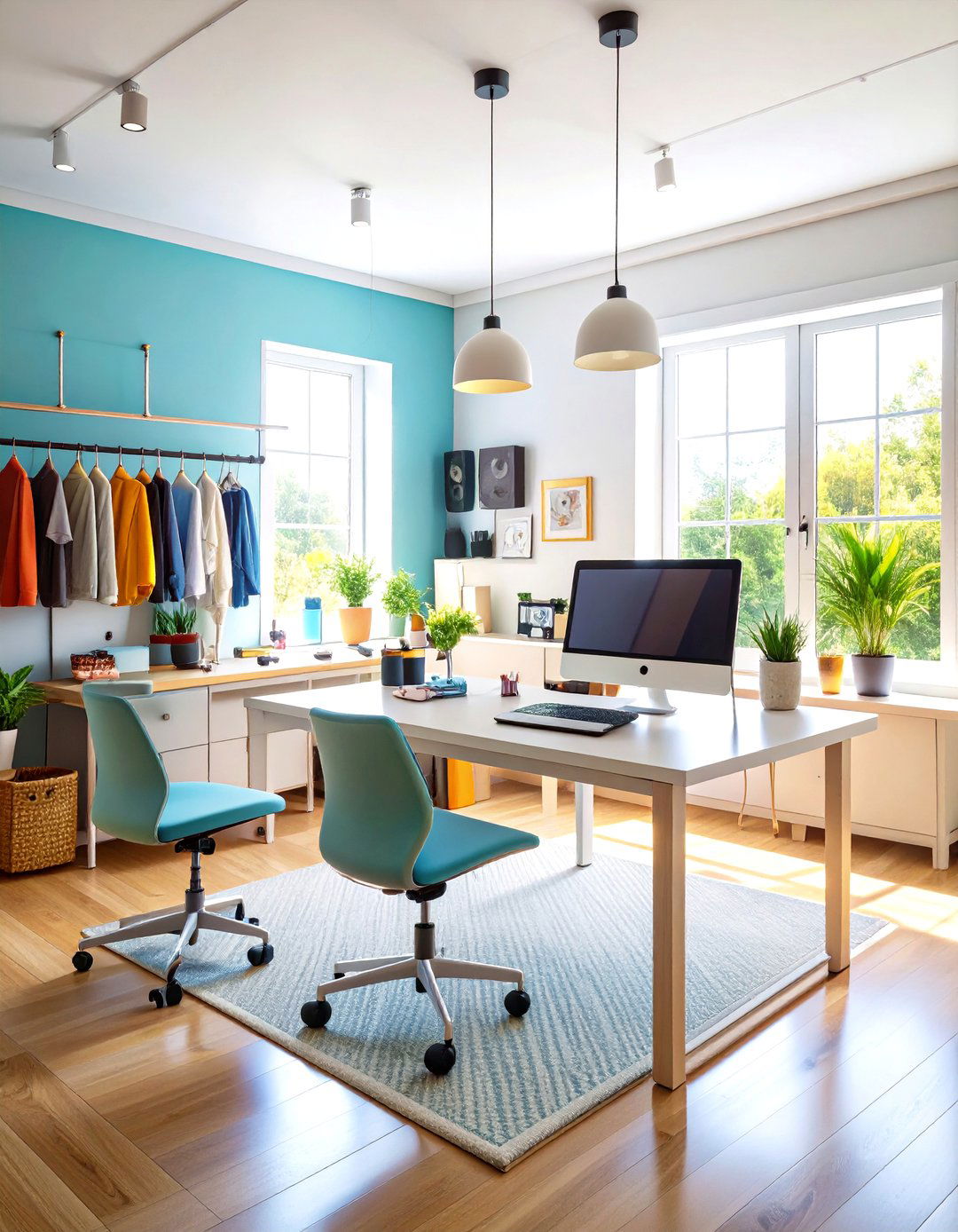 Technology Integration Zones - 24 Sewing Room Ideas