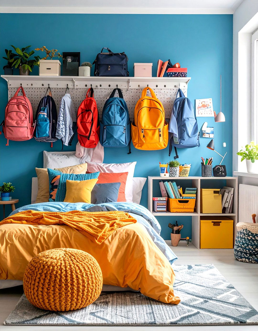 Teen Bedroom Organization - 24 Pegboard Ideas