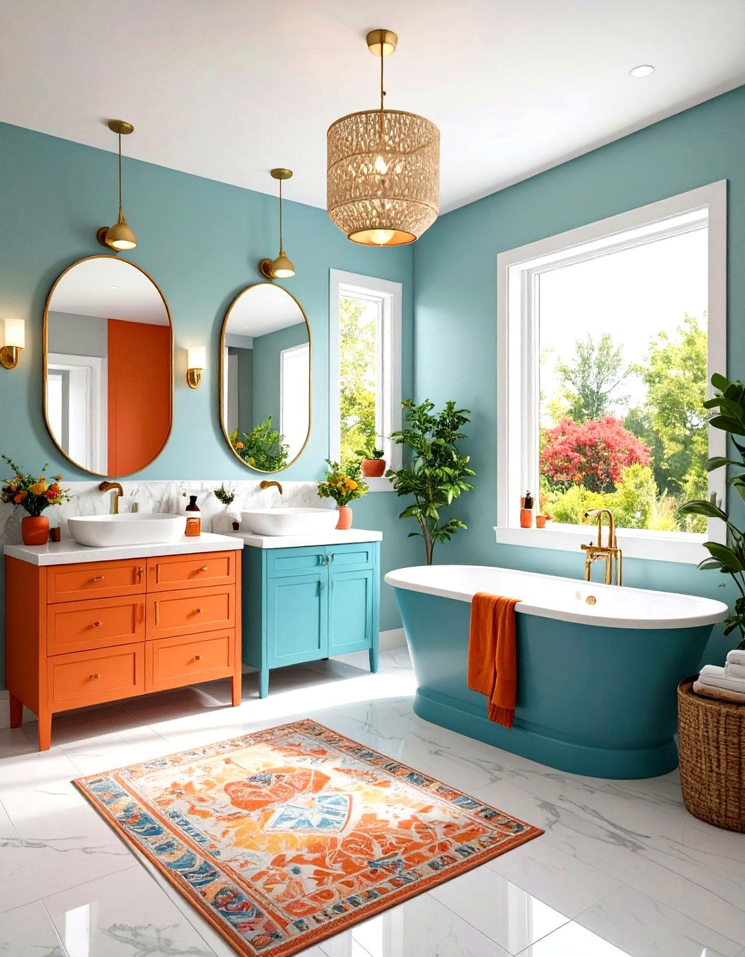 Teen Focused Contemporary Style - 24 Jack and Jill Bathroom Ideas