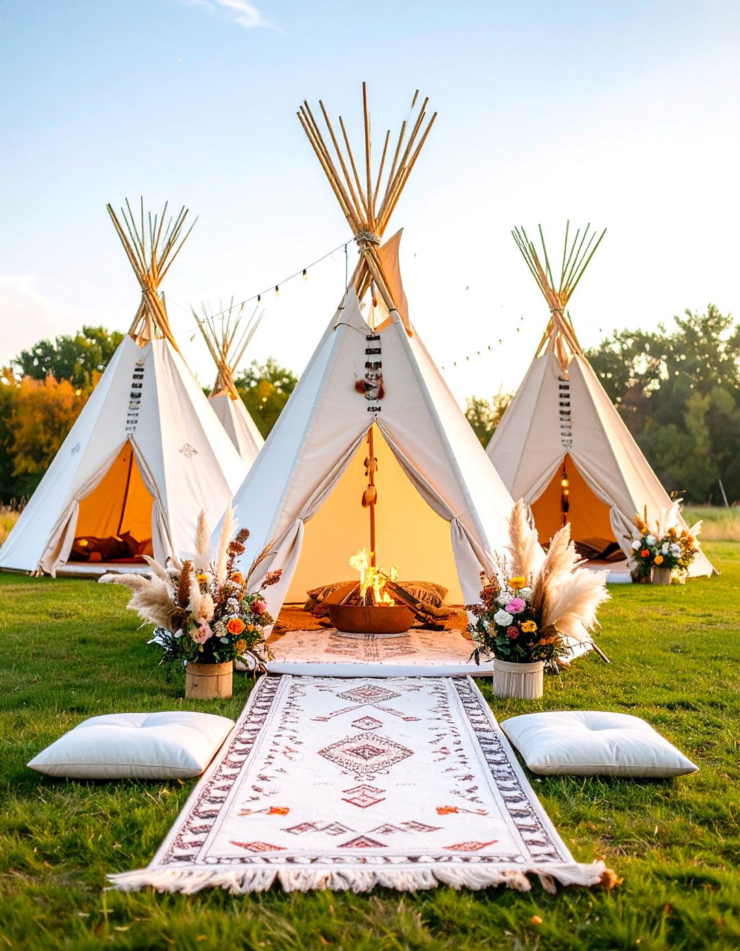 Teepee Celebration Boho Wedding - 24 boho wedding ideas