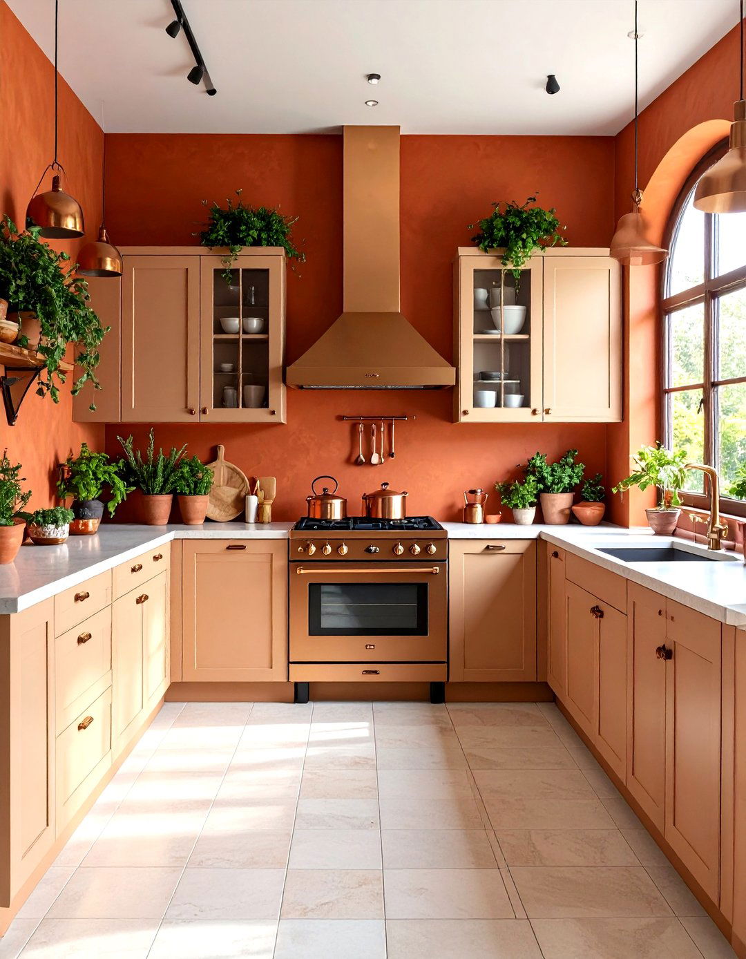Terra Cotta Kitchen Color Schemes - 24 Earthy Kitchen Ideas