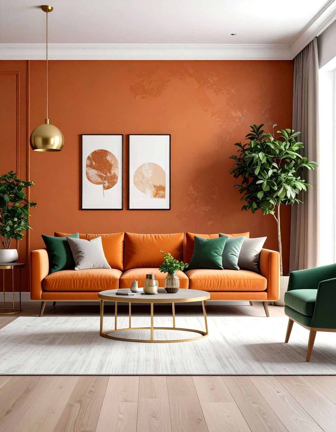 Terracotta Accent Wall Designs - 24 terracotta home decor ideas