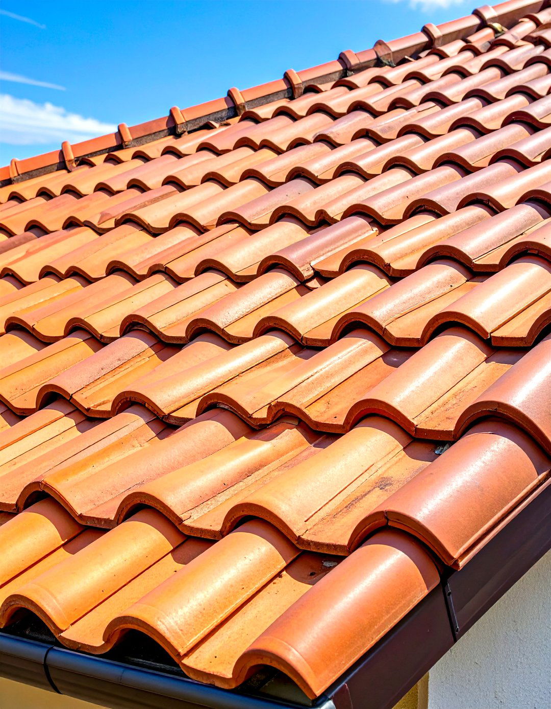 Terracotta Barrel Tile Roofing - 24 spanish style home exterior ideas
