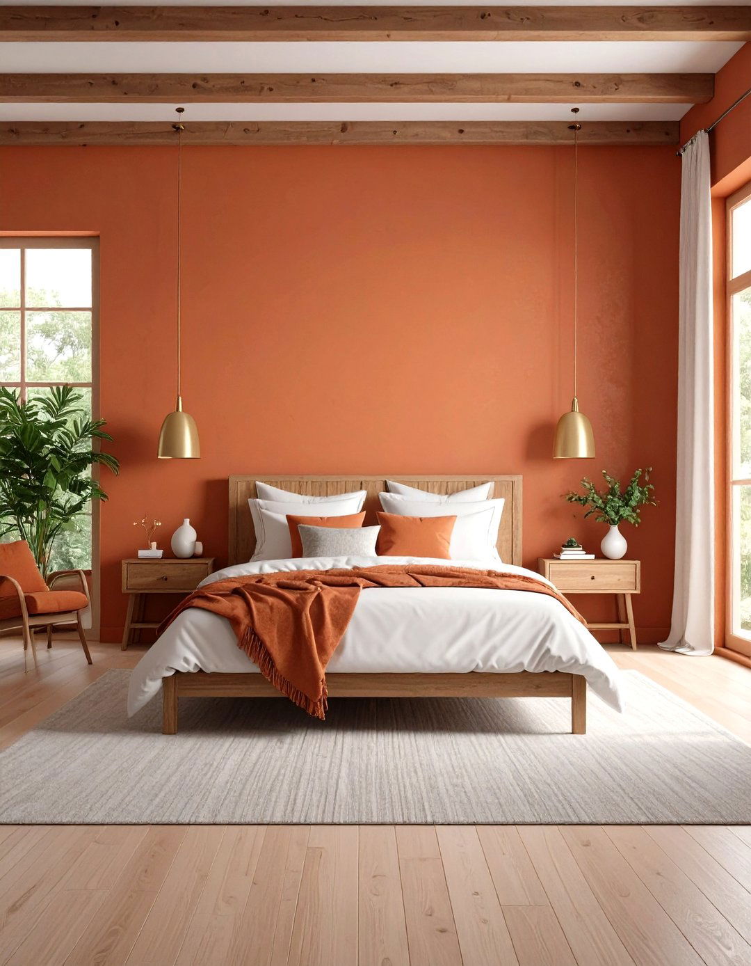 Terracotta Bedroom Wall Paint - 24 terracotta home decor ideas