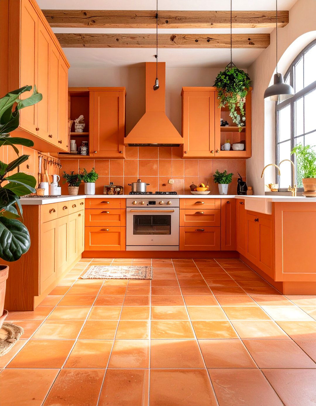 Terracotta Kitchen Flooring - 24 terracotta home decor ideas