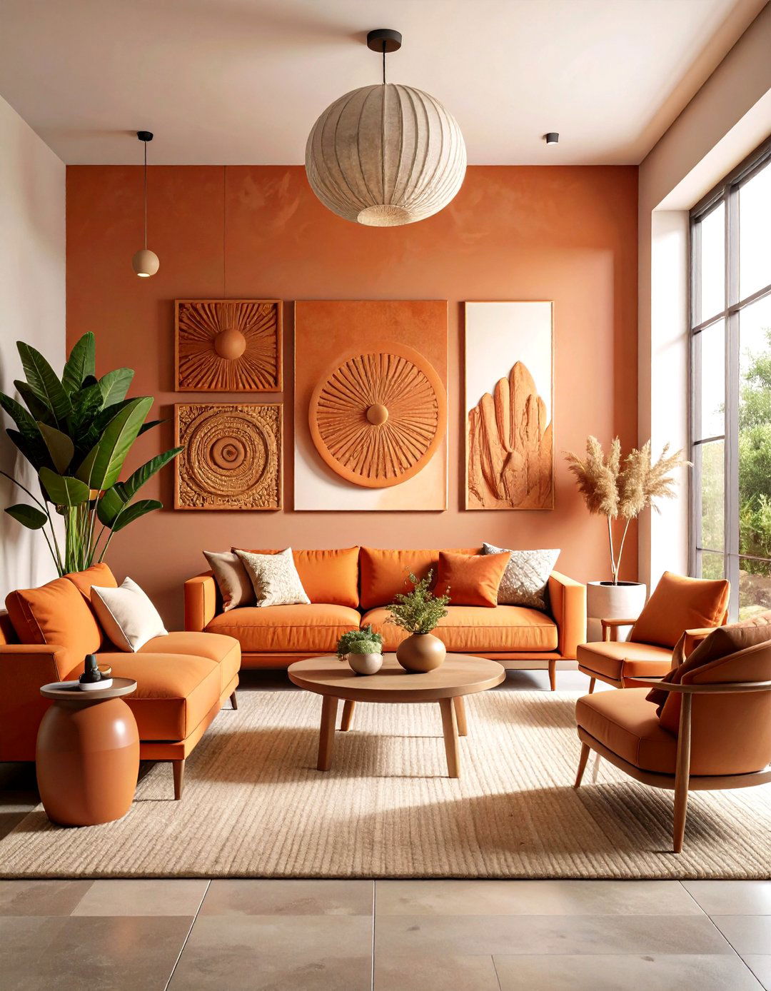 Terracotta Wall Art Installations - 24 terracotta home decor ideas